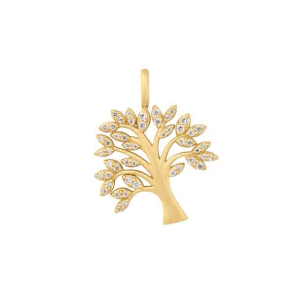 byBiehl TREE OF LIFE SPARKLE Vedhæng 7-2502a-GP