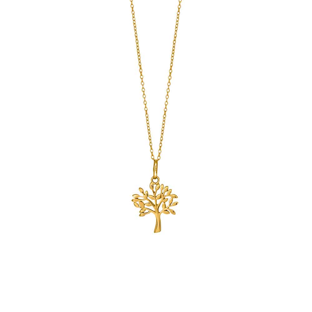 Nordahl Jewellery TREE Halskæde Forgyldt 80257565900