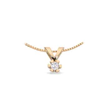 Scrouples Vida diamant vedhæng 0,05 ct 8 kt guld 2813,05