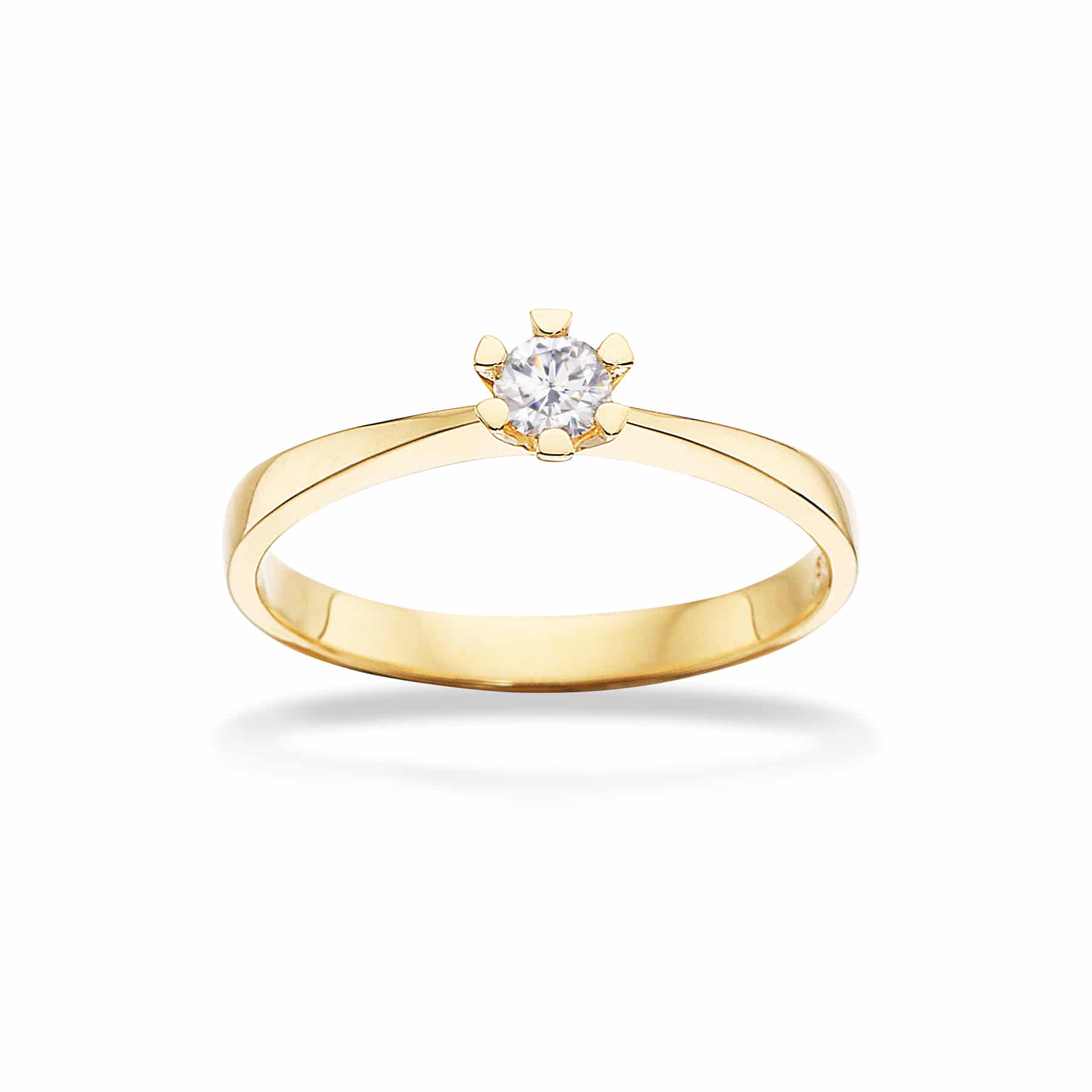 Scrouples Vida diamant ring 0,15 ct 8 kt guld 7813,15