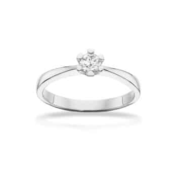 Scrouples Vida diamant ring 0,20 ct 8 kt hvidguld 7814,20