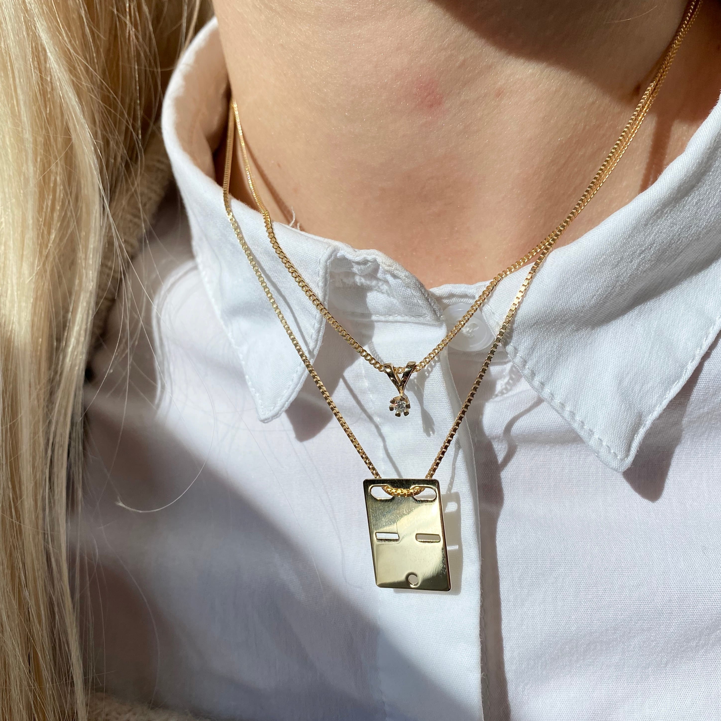 Scrouples VIDA Vedhæng 8 karat guld 0,05ct 2813,05