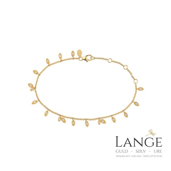 byBiehl JUNGLE VINE SPARKLE Armbånd 2-3106a-GP