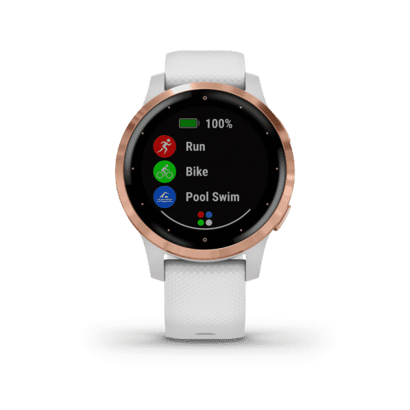 Garmin VÍVOACTIVE 4S Hvid/Rosaguld 010-02172-22