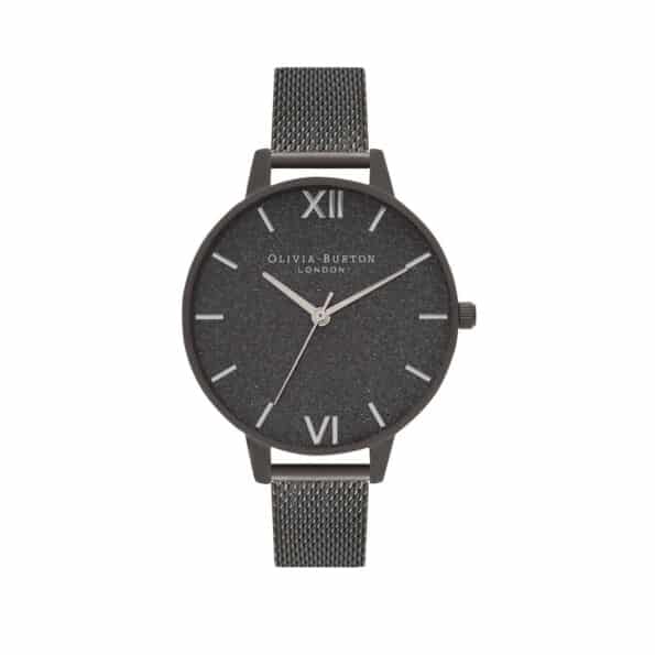 Olivia Burton GLITTER DIAL BLACK OB16GD49