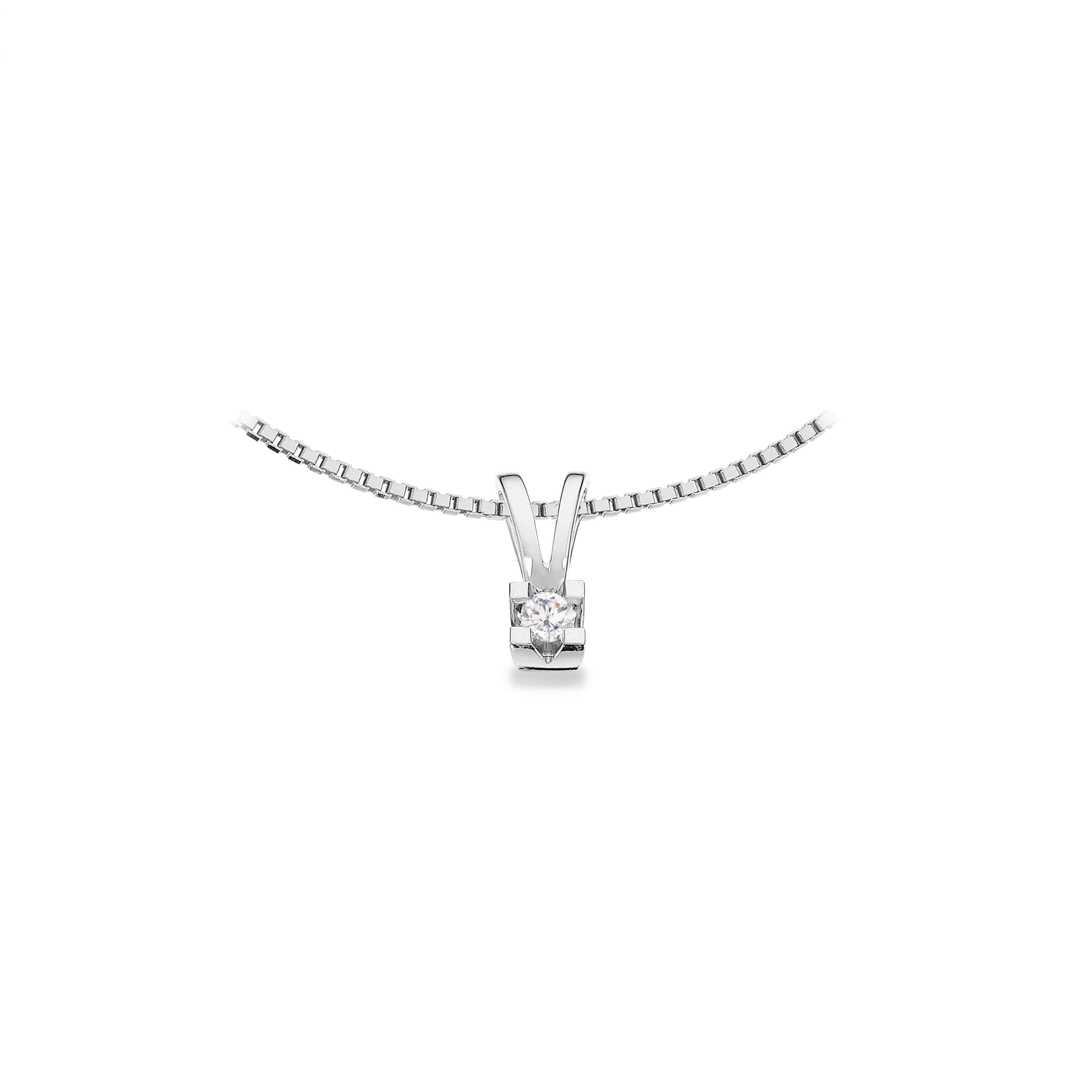 Scrouples Kleopatra diamant vedhæng med 0,05ct 14 kt hvidguld 2136,05