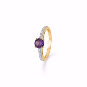AMETYST Guldring 8kt 8356/6/08