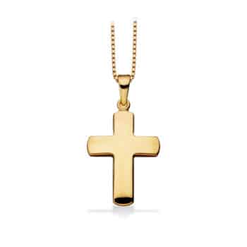 Scrouples Kors Vedhæng 8 Karat 20x15mm 200563