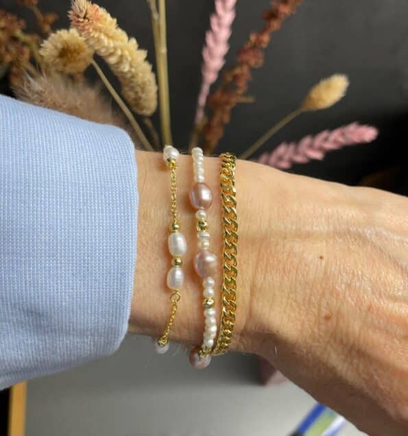 Aqua Dulce CARA Armbånd Forgyldt 4605