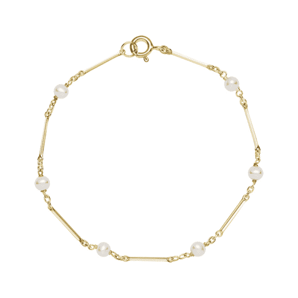 Lund Copenhagen PIND/PERLE Armbånd 8kt 3014336-33