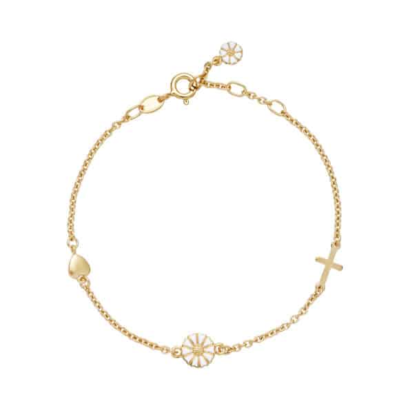 Lund Copenhagen MARGUERIT Armbånd TRO, HÅB OG KÆRLIGHED 9015053-M