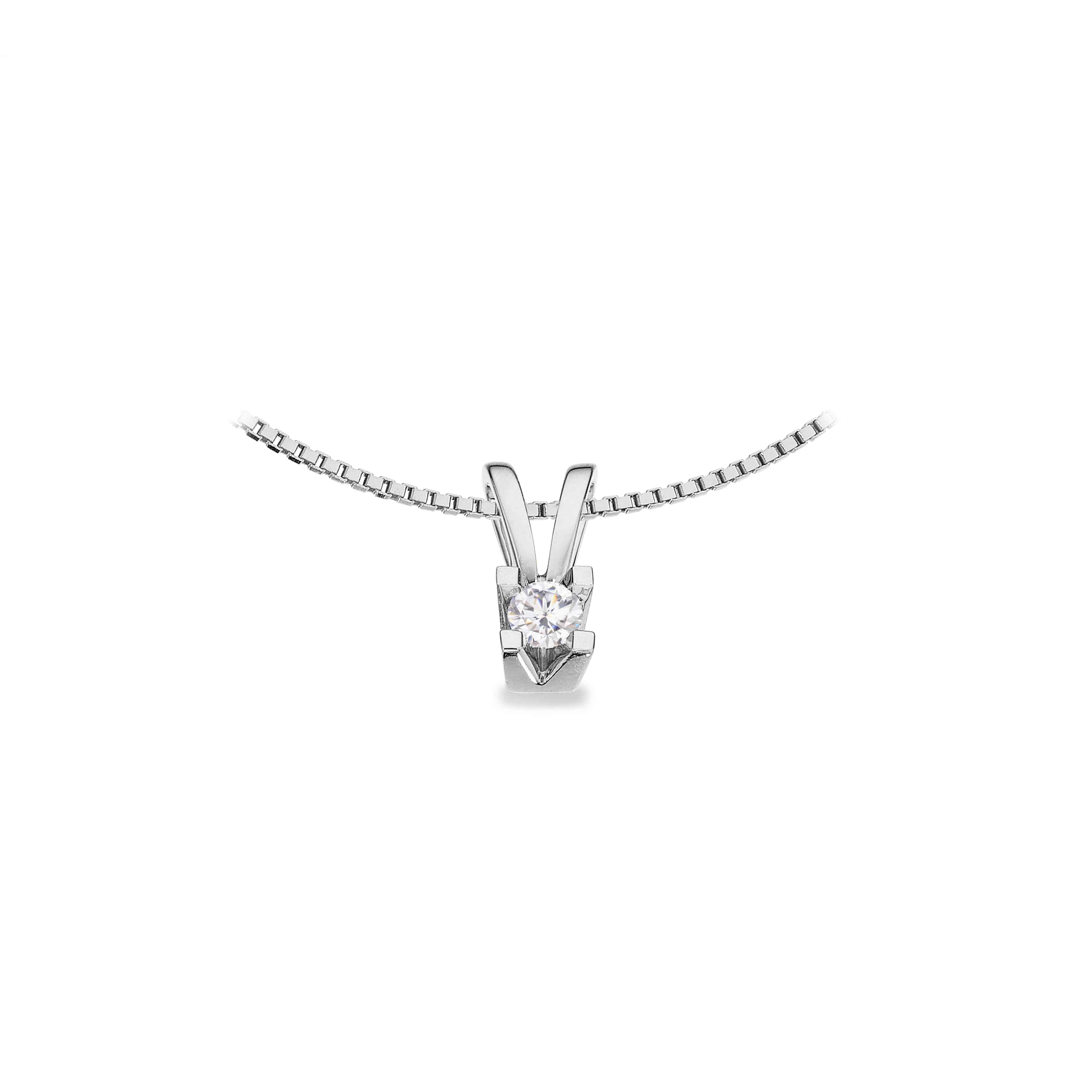Scrouples Kleopatra diamant vedhæng 0,15 ct 14 kt hvidguld 2136,15
