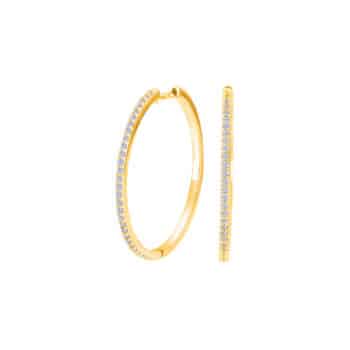 Joanli Nor JUNENOR Forgyldt Creoler 345 329-3