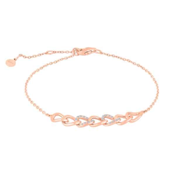Joanli Nor JASMINNOR Rosaforgyldt Armbånd 845 111-4