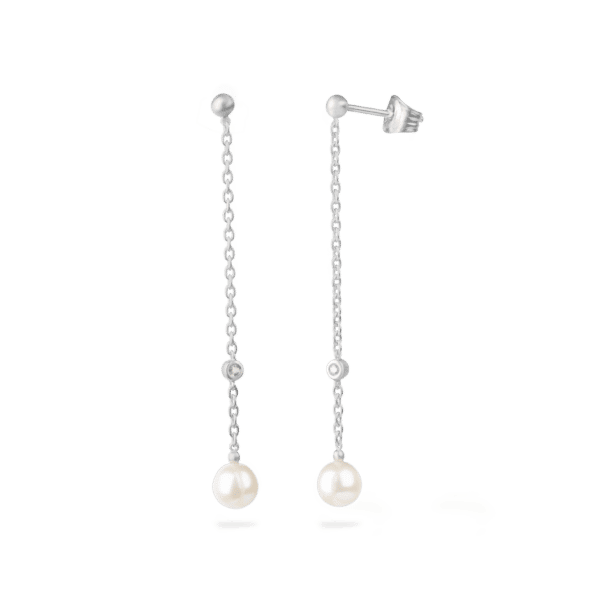byBiehl COCO DANGLING PEARLS Øreringe 4-3305-R