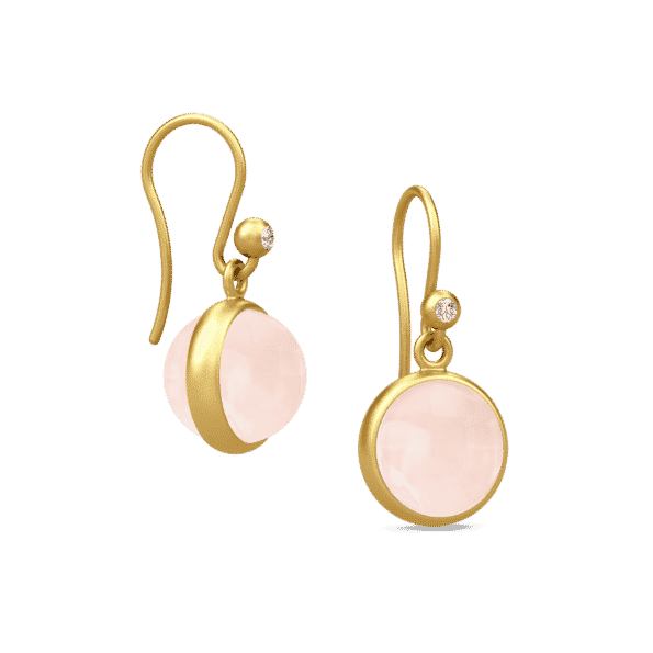 Julie Sandlau PRIME Øreringe Milky Rose HKS181GDMLROCRCZ