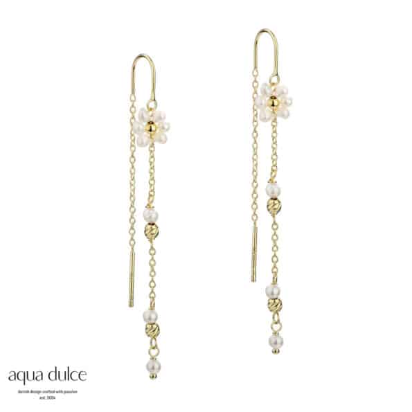 Aqua Dulce DAISY PEARL Ørekæde 5013
