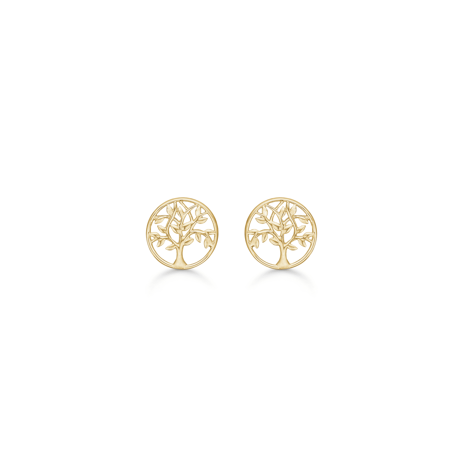 Støvring Design Livet Træ Øreringe 14 Karat Guld 70242064