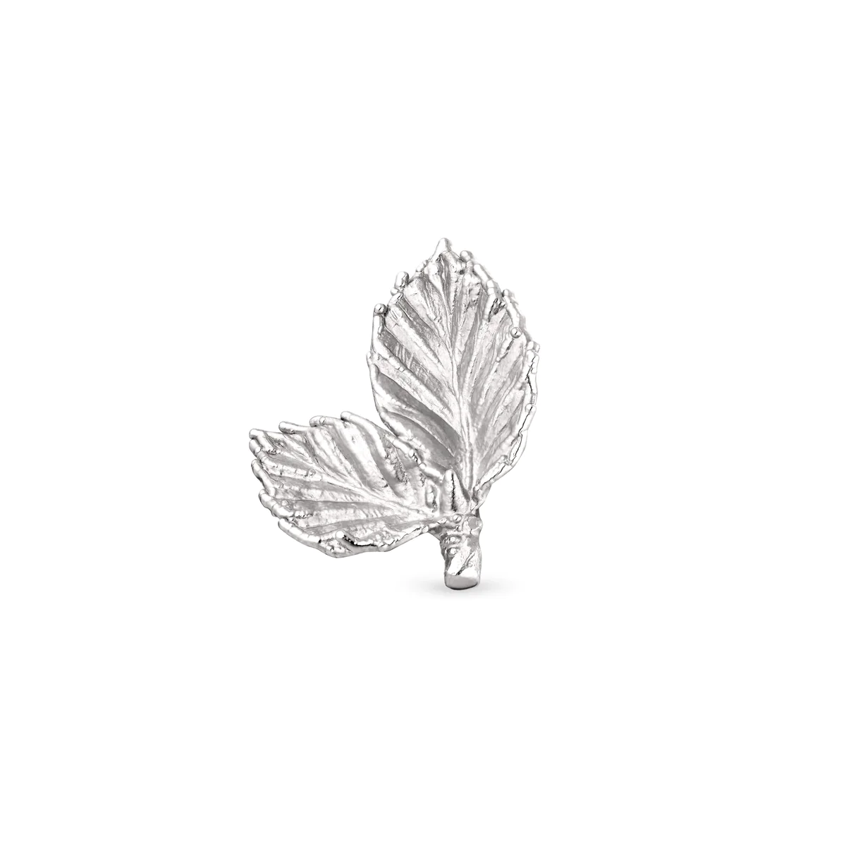 Klassisk Bøgeblad Pin / Broche i forgyldt sølv fra Flora Danica – 907.BL-PI-S