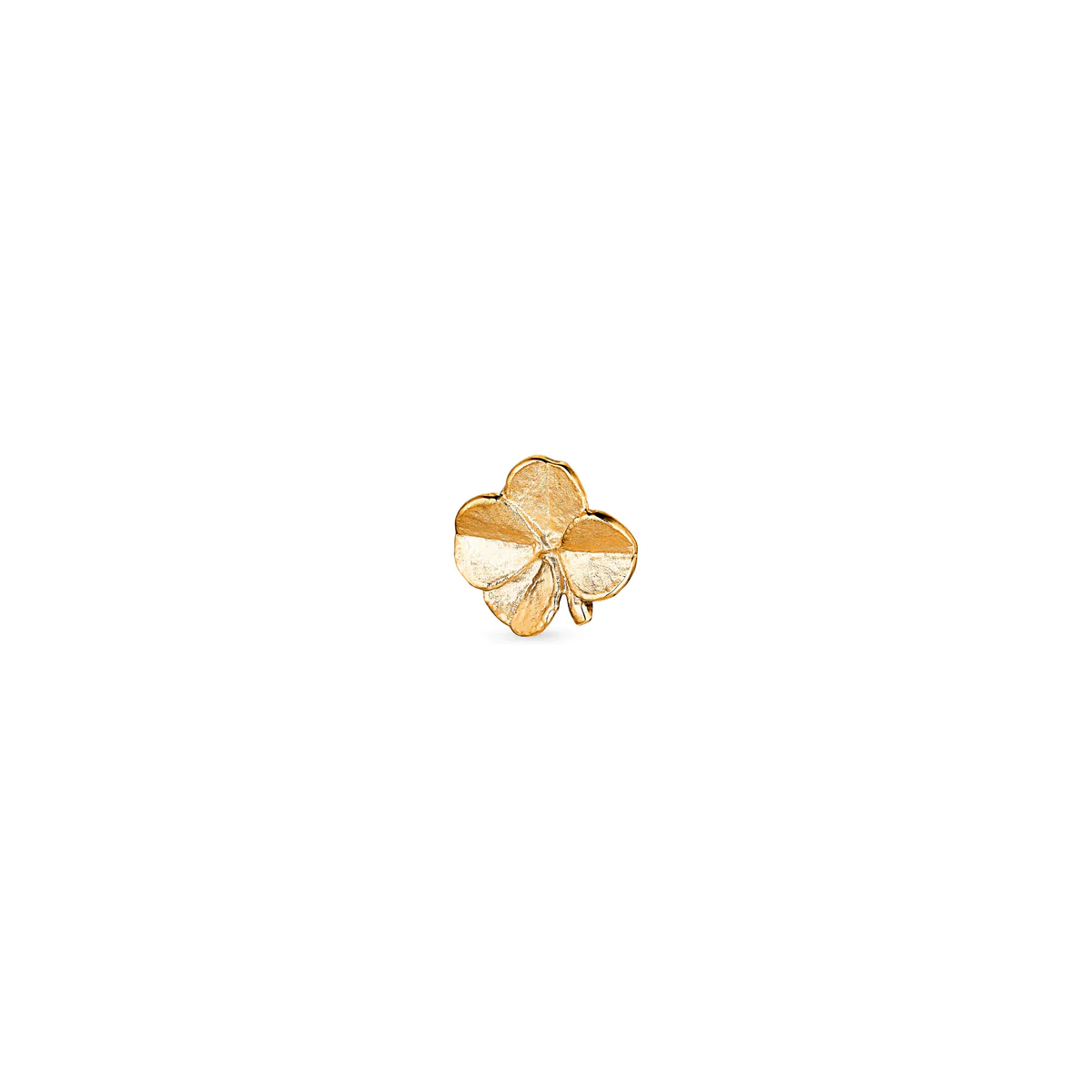 Klassisk og helt ikonisk er Flora Danica Firkløver Pin / Broche - 907.FLC-PI-G