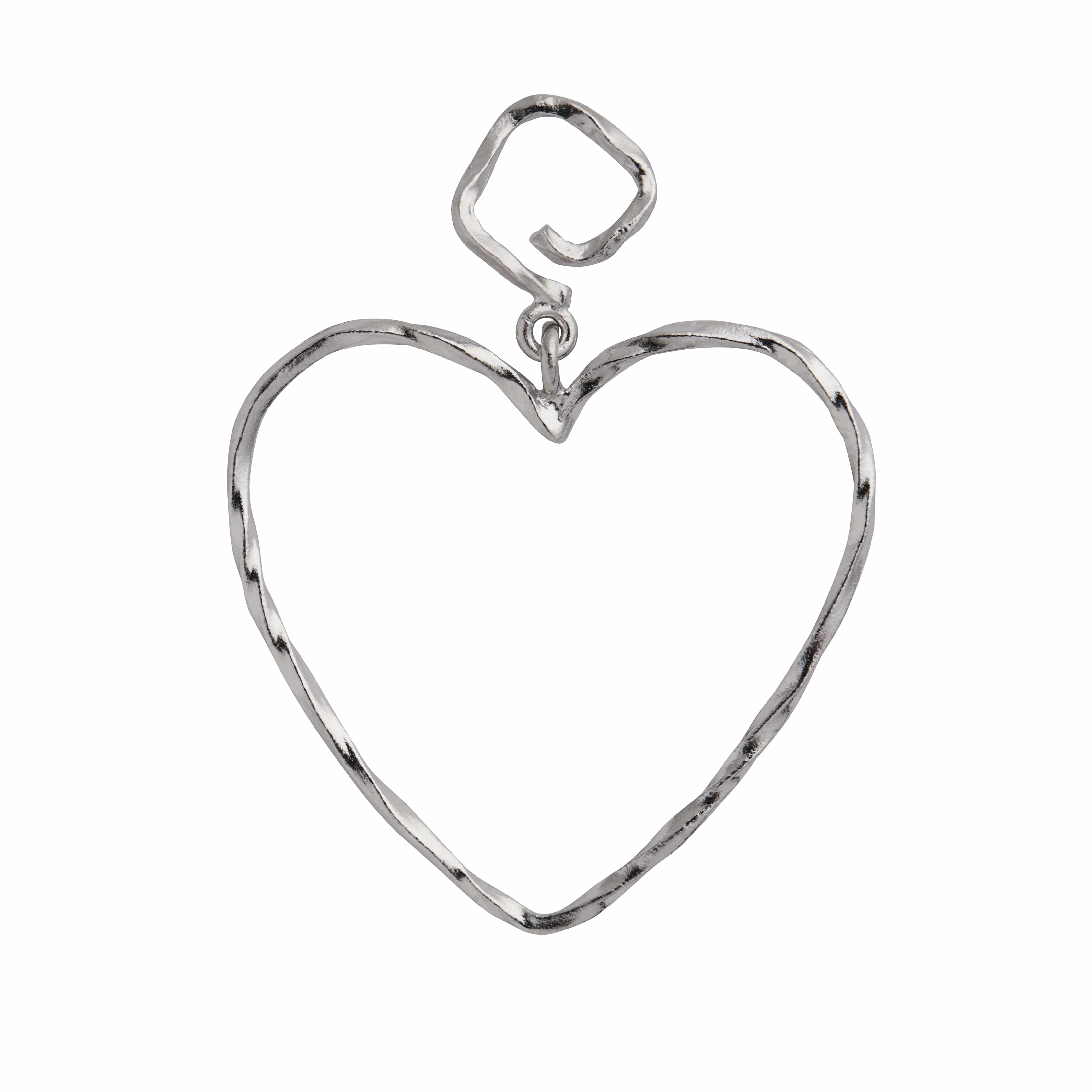 Stine A Funky Heart Ørering Sølv 1317-00-S