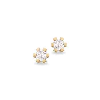 Scrouples Vida diamant ørestikker 0,15 ct 8 kt guld 1813,15