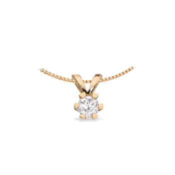 Scrouples Vida diamant vedhæng 0,20 ct 8 kt guld 2813,20