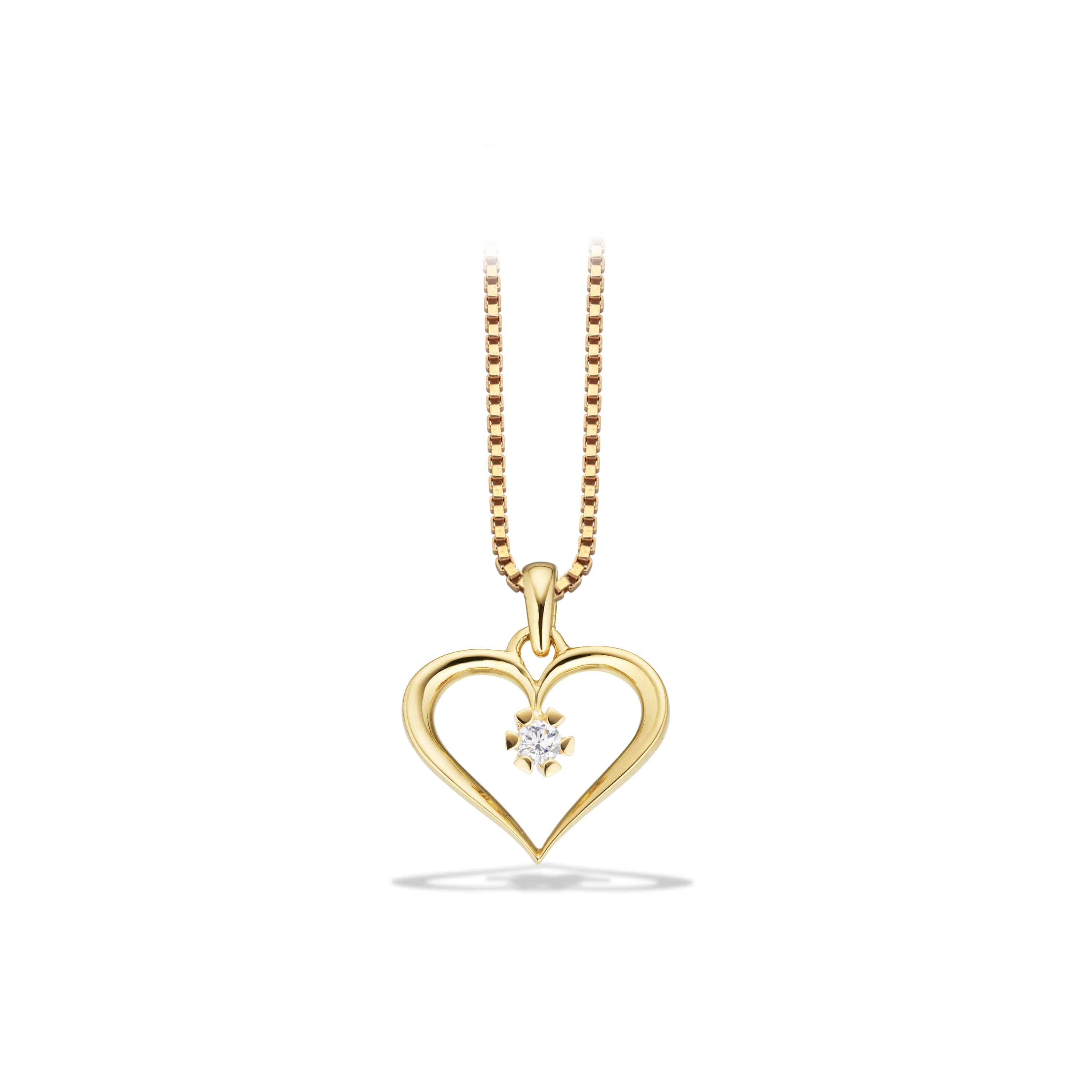 Scrouples Vida Darling Diamant Hjerte Vedhæng 8 Karat 2823,05