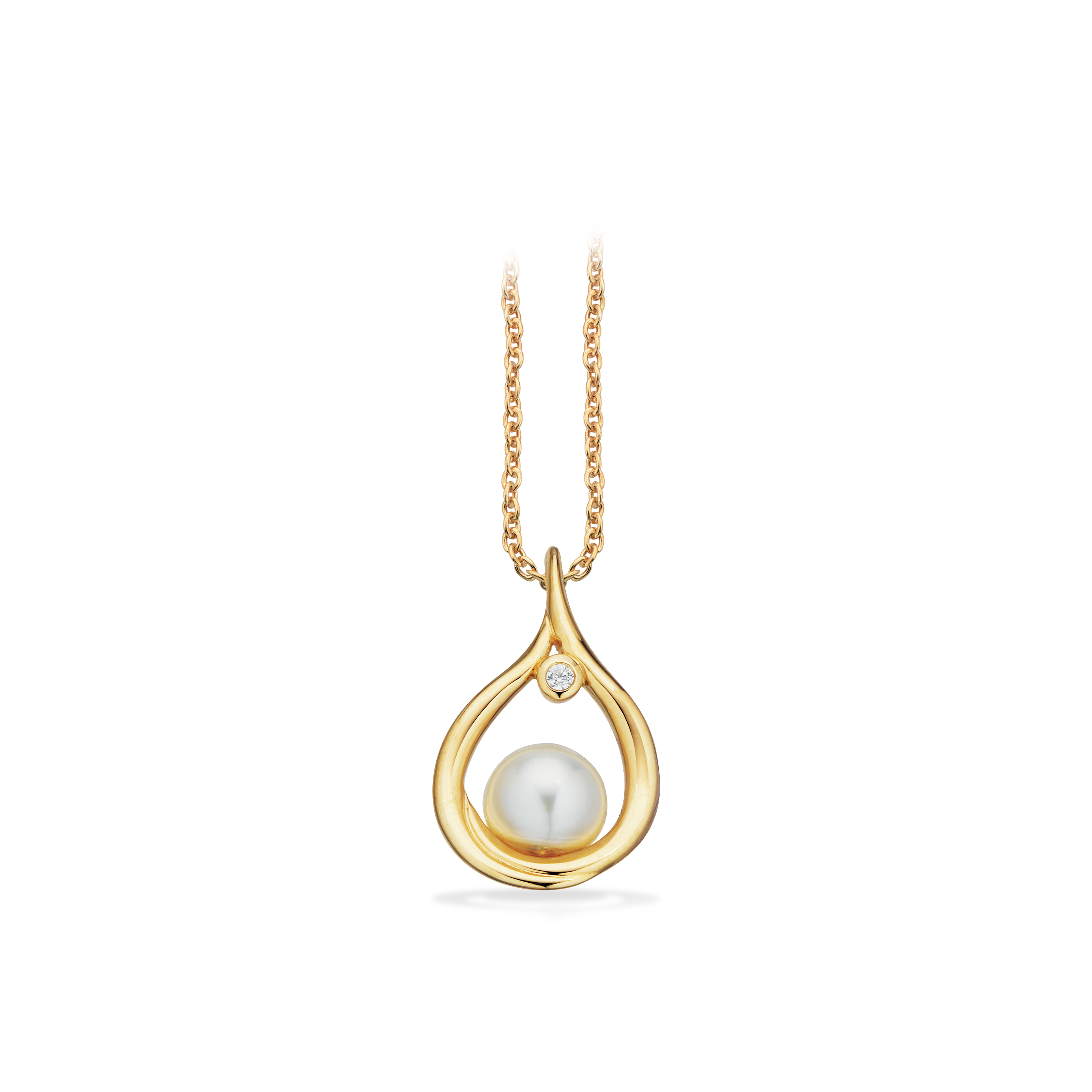 Scrouples Perle Vedhæng 8 Karat Guld 213953