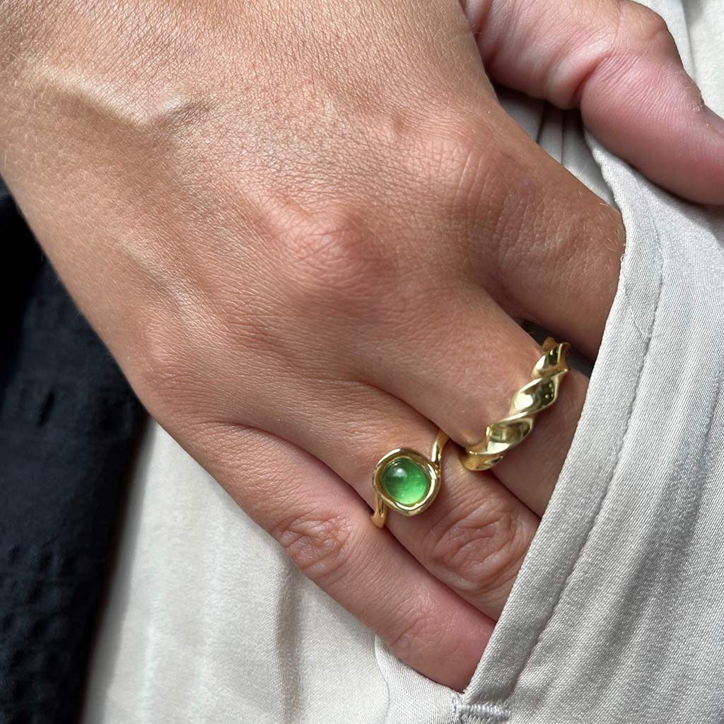 Scrouples Snoet Ring 8 Karat Guld