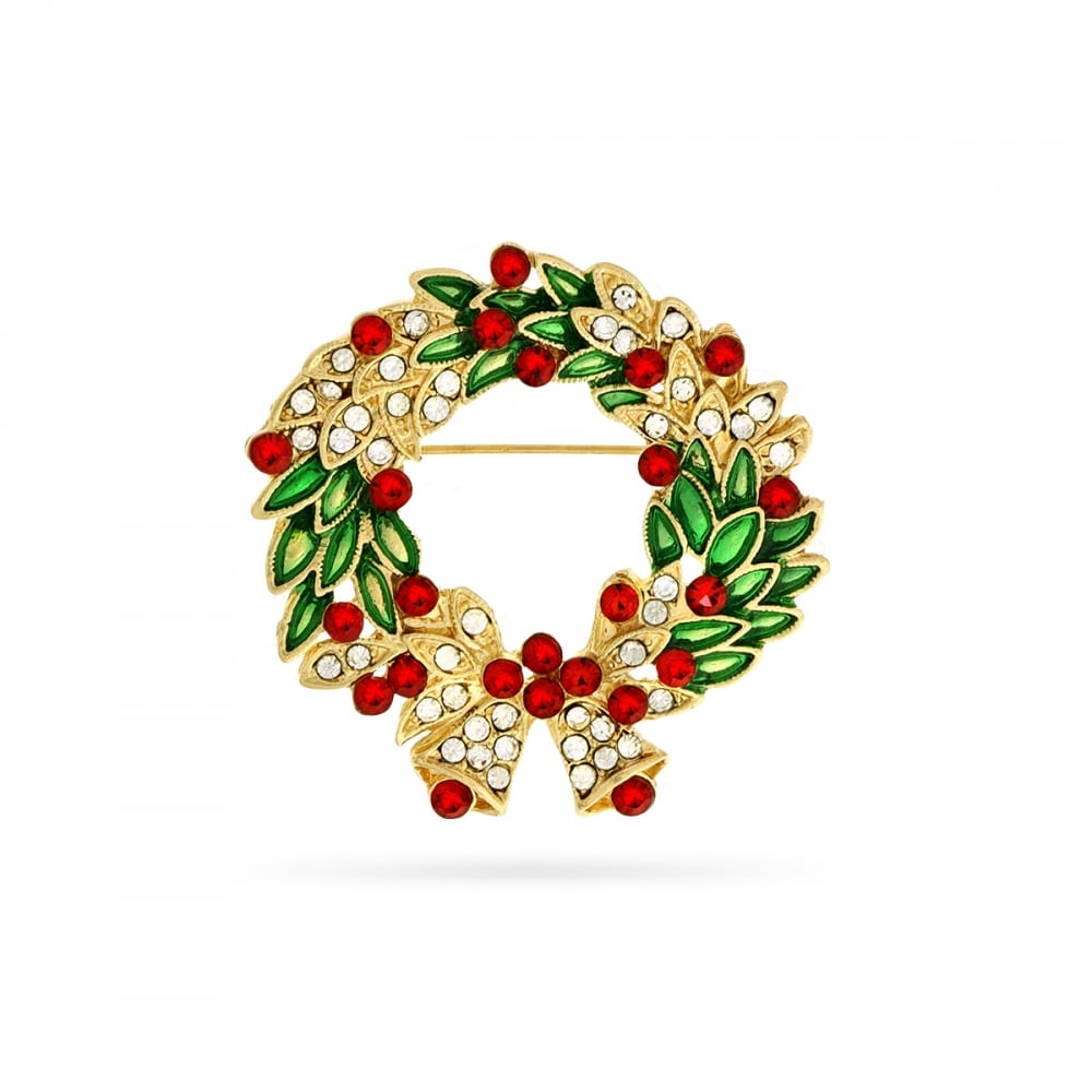 Jule Broche Den Duftende Julekrans