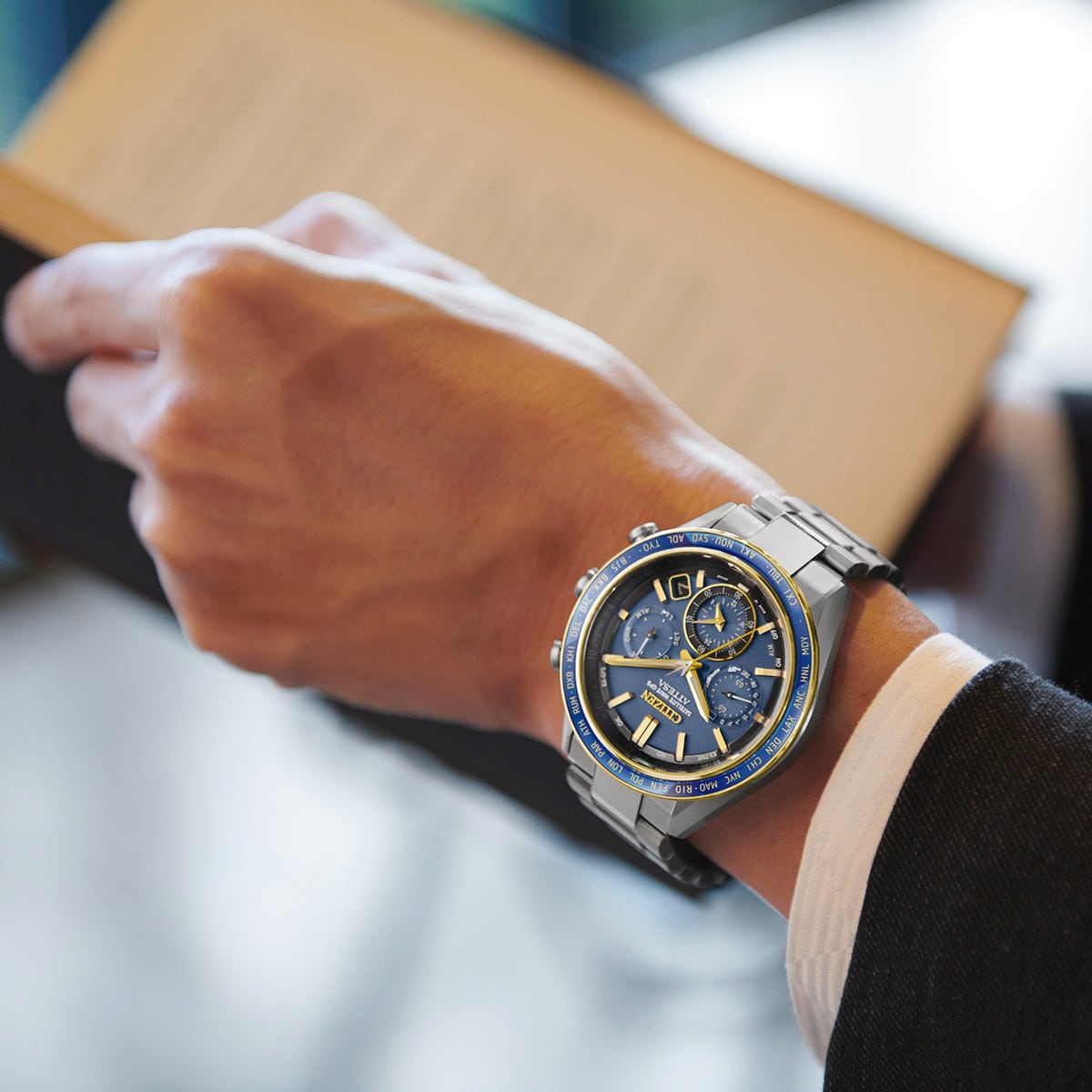 Citizen Power of Neptune Attesa Satellite Limited Edition CC4054-68L Avanceret SATELLITE WAVE GPS-teknologi, verdens hurtigste signalmodtagelse!