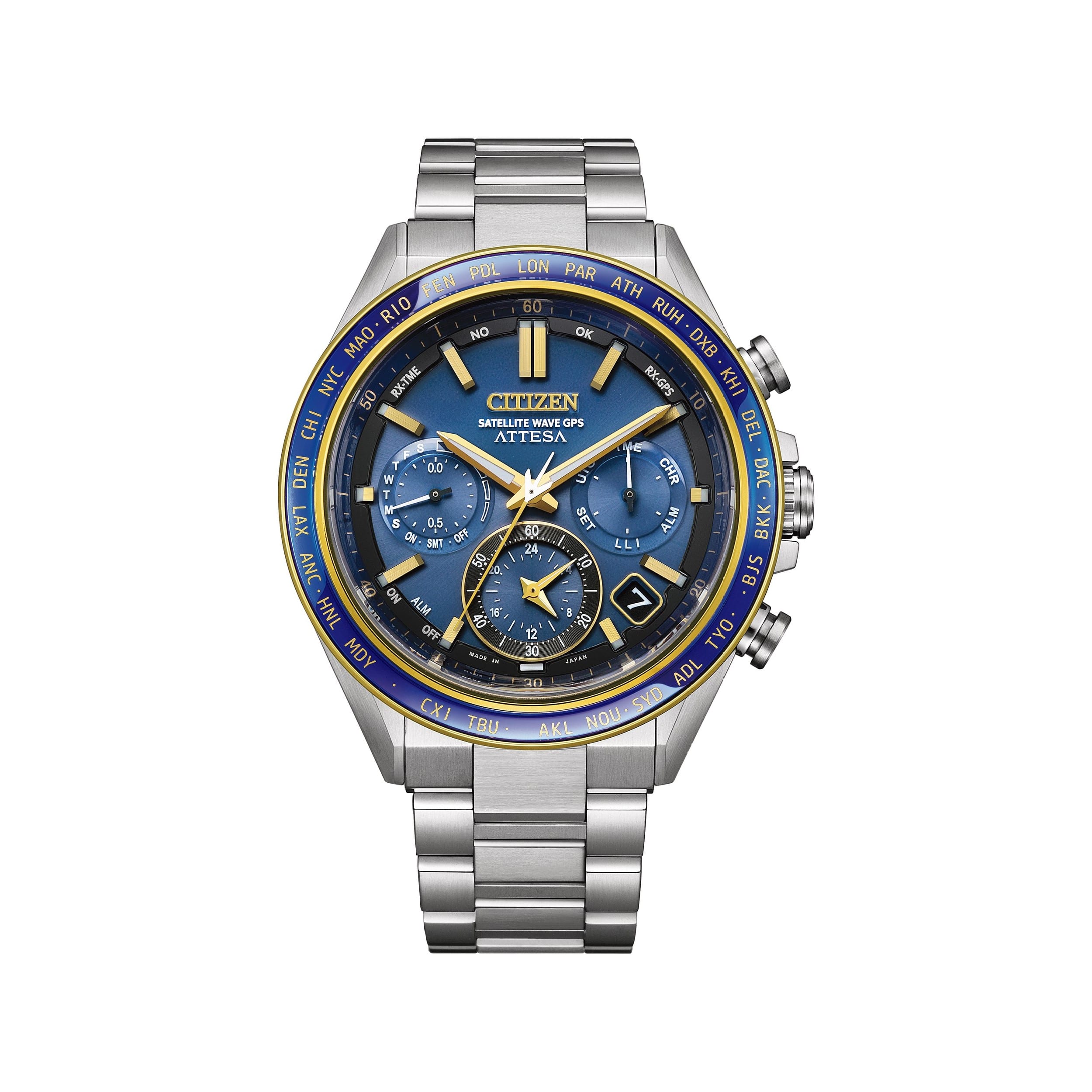 Citizen Power of Neptune Attesa Satellite Limited Edition CC4054-68L Avanceret SATELLITE WAVE GPS-teknologi, verdens hurtigste signalmodtagelse!