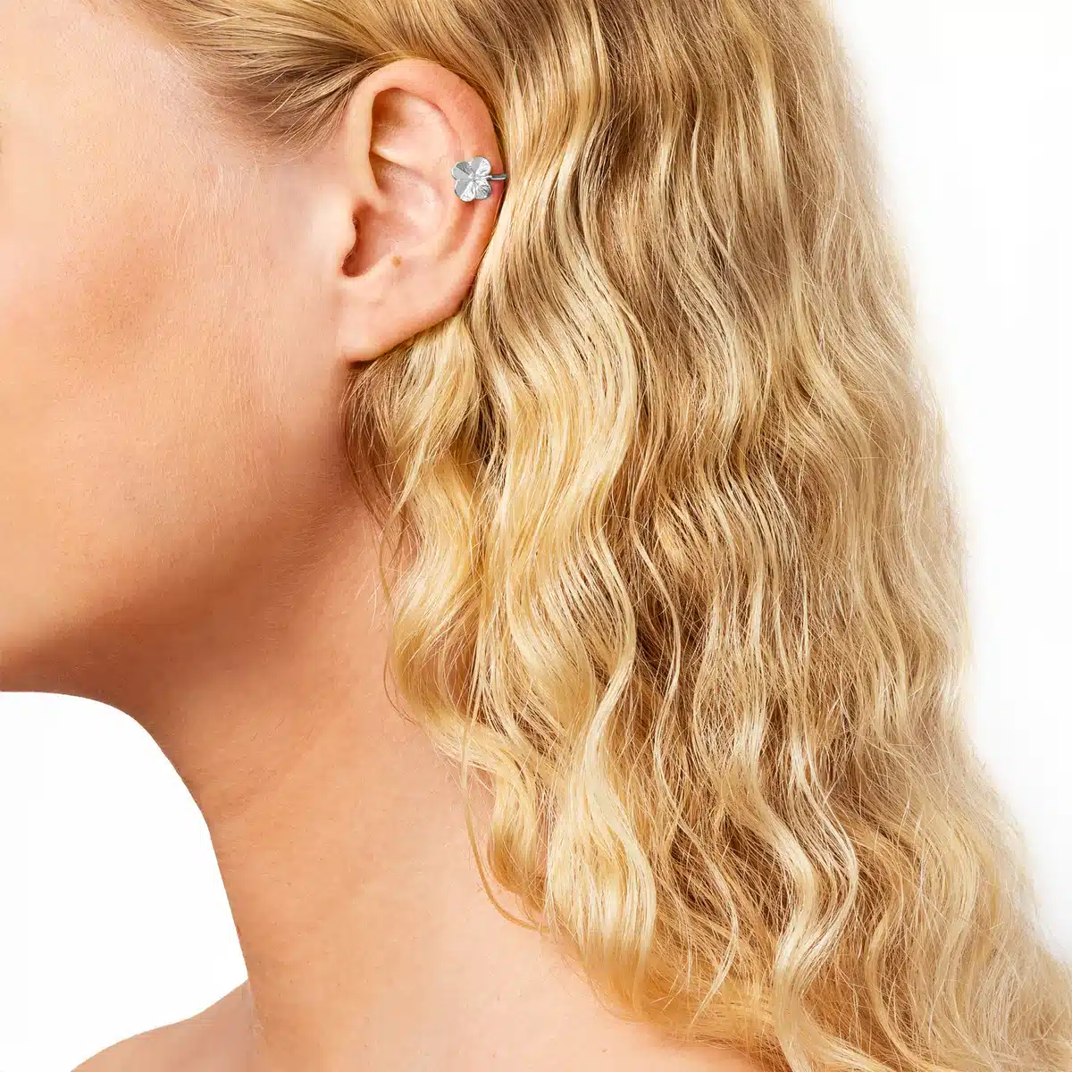 Flora Danica Firkløver Ear Cuff Sølv 907.FLC-EaCu-S