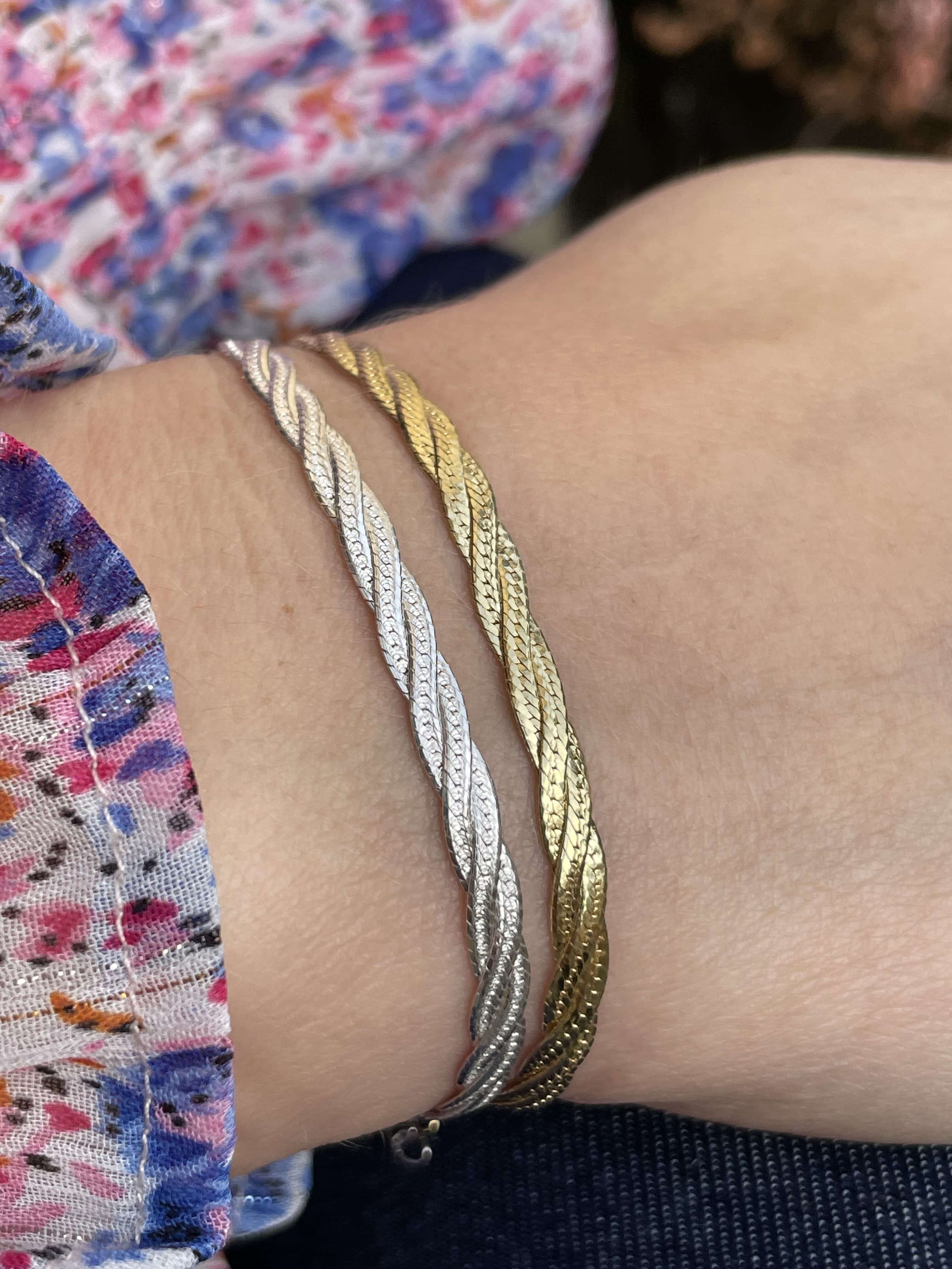 Aqua Dulce Teresa Forgyldt Armbånd 5746