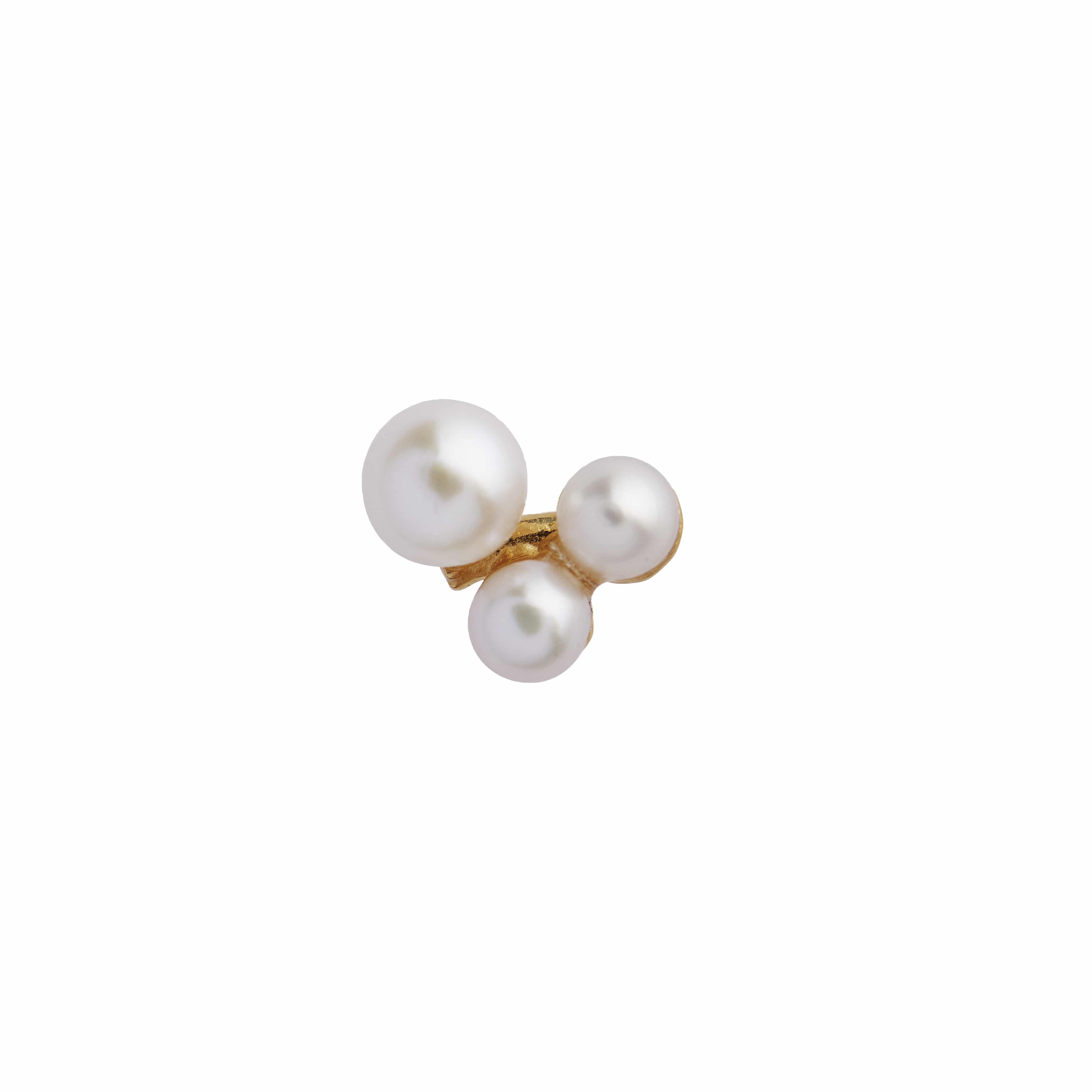Stine A Three Pearl Berries Ørering 1321-02-S