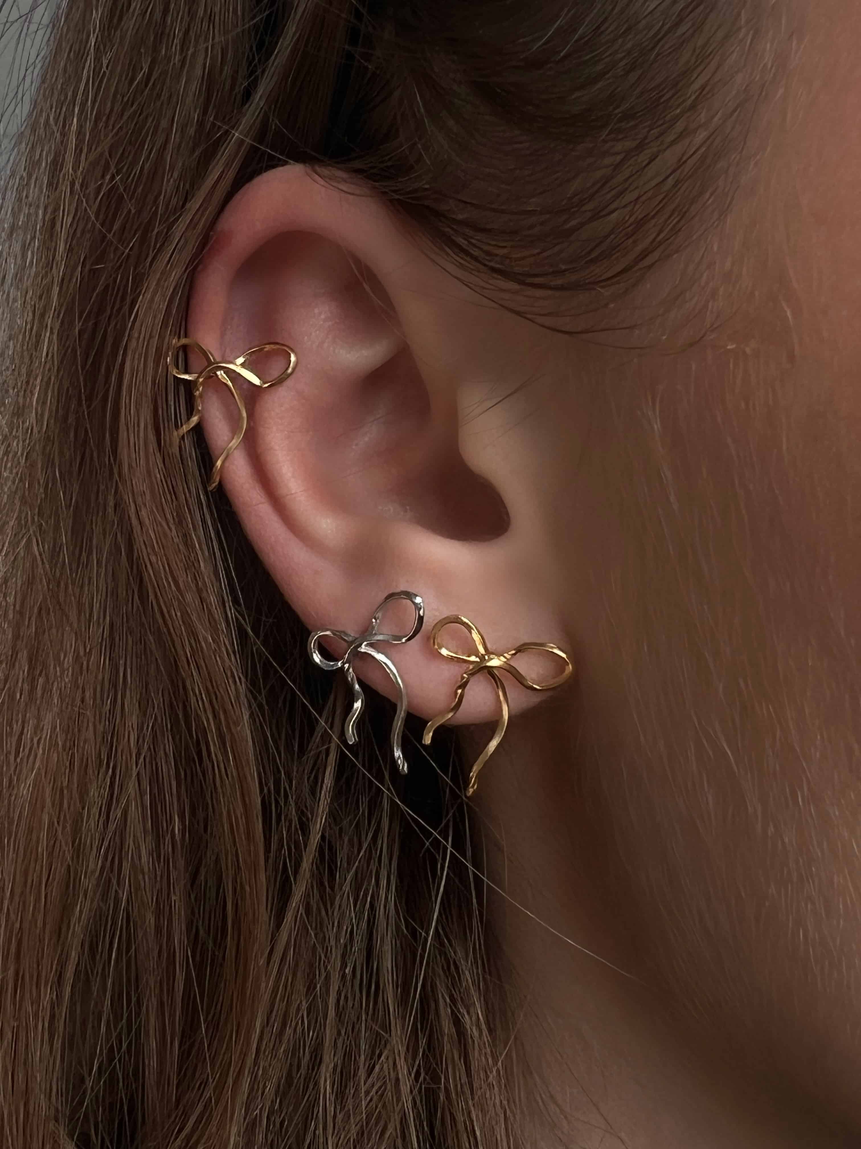 Stine A Flow Sløjfe Ørering 1343-02-S