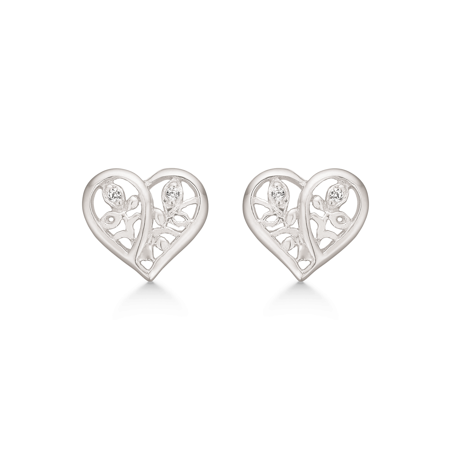 Støvring Design Livets Træ Øreringe Sølv 10348034