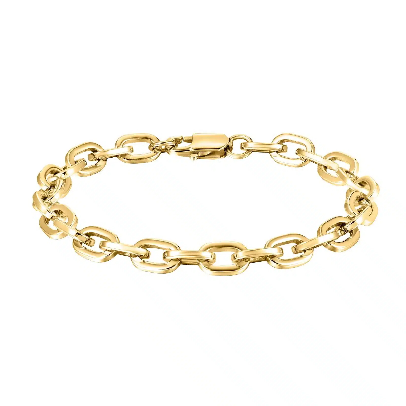 Son of Noa stålarmbånd anker IP Gold 21cm 80840002821