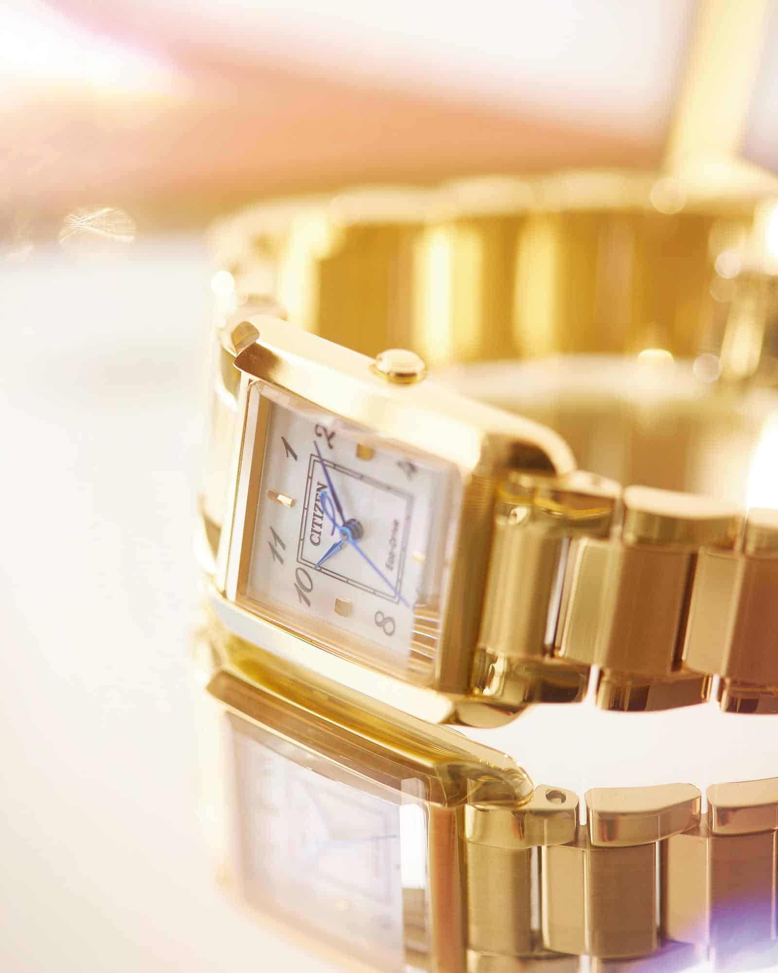 Citizen Eco-Drive Ladies Square Collection EW5602-81D