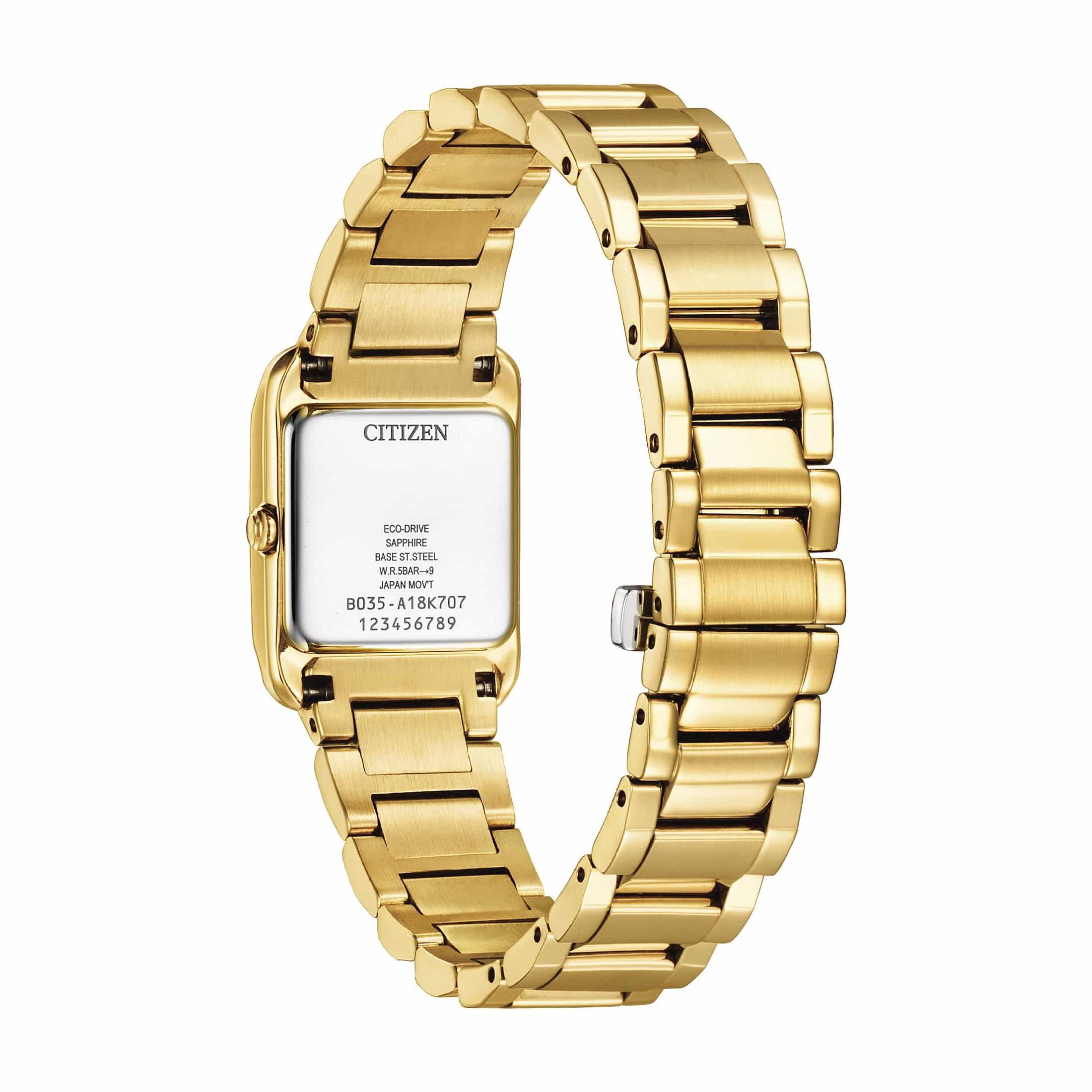 Citizen Eco-Drive Ladies Square Collection EW5602-81D