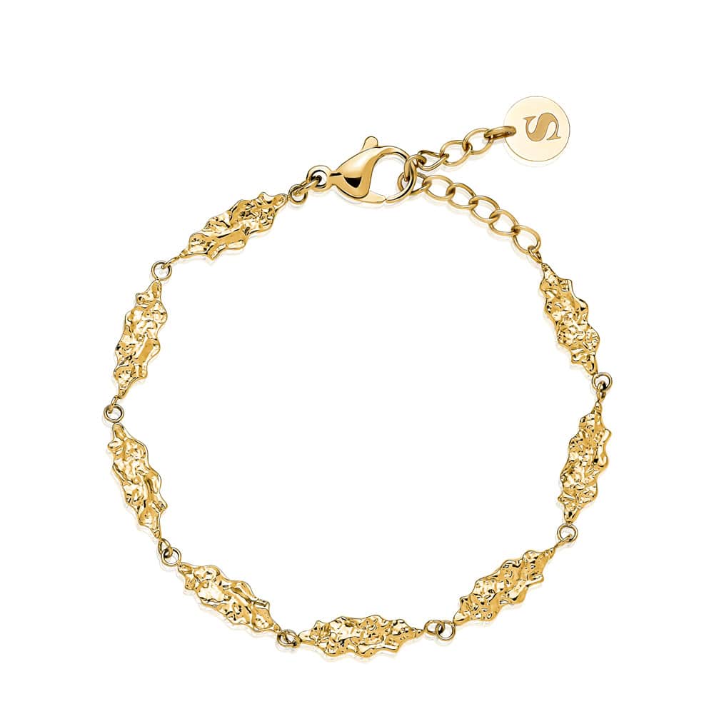 Sistie Sophia armbånd forgyldt stål zx3031gs