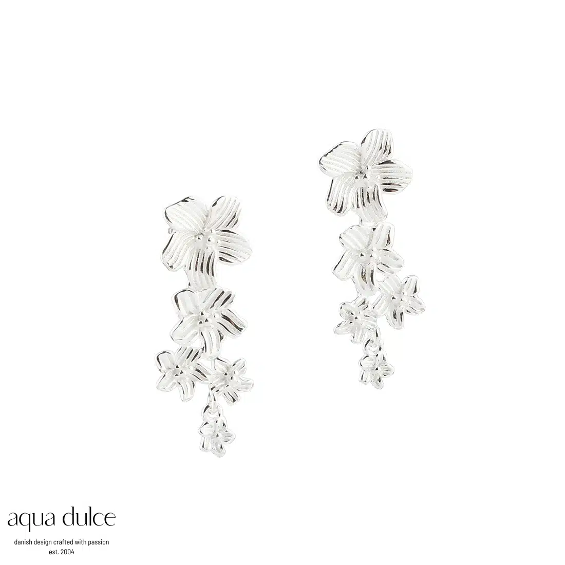 Aqua Dulce Jasmin Big Øreringe Sølv 5883