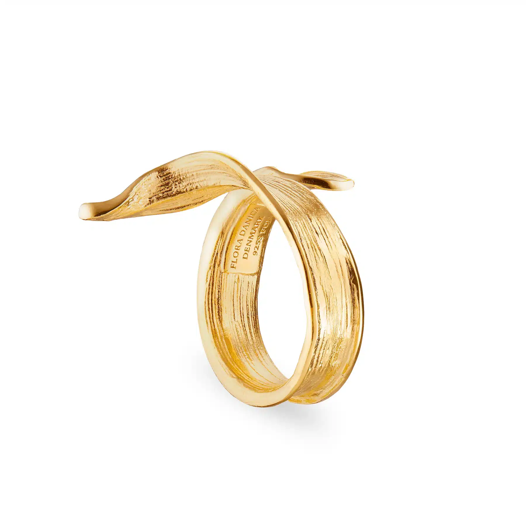 Flora Danica Statement Græs Ring Forgyldt 907.Gr-StRi-G