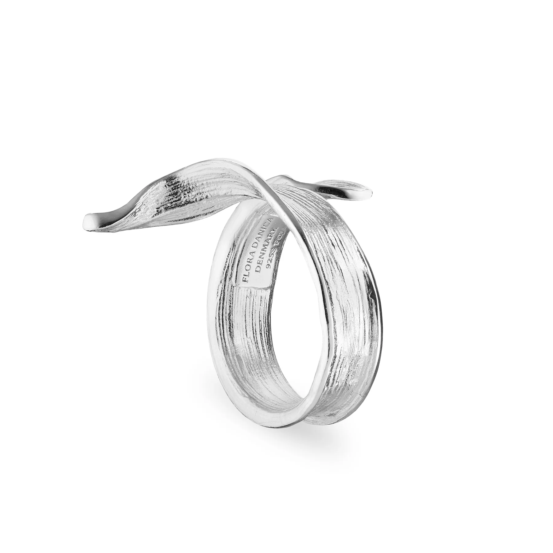 Flora Danica Statement Græs Ring Sølv 907.Gr-StRi-S