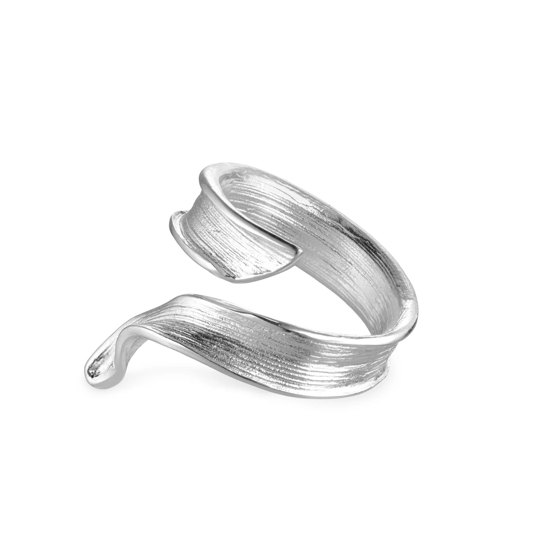 Flora Danica Statement Græs Ring Sølv 907.Gr-StRi-S