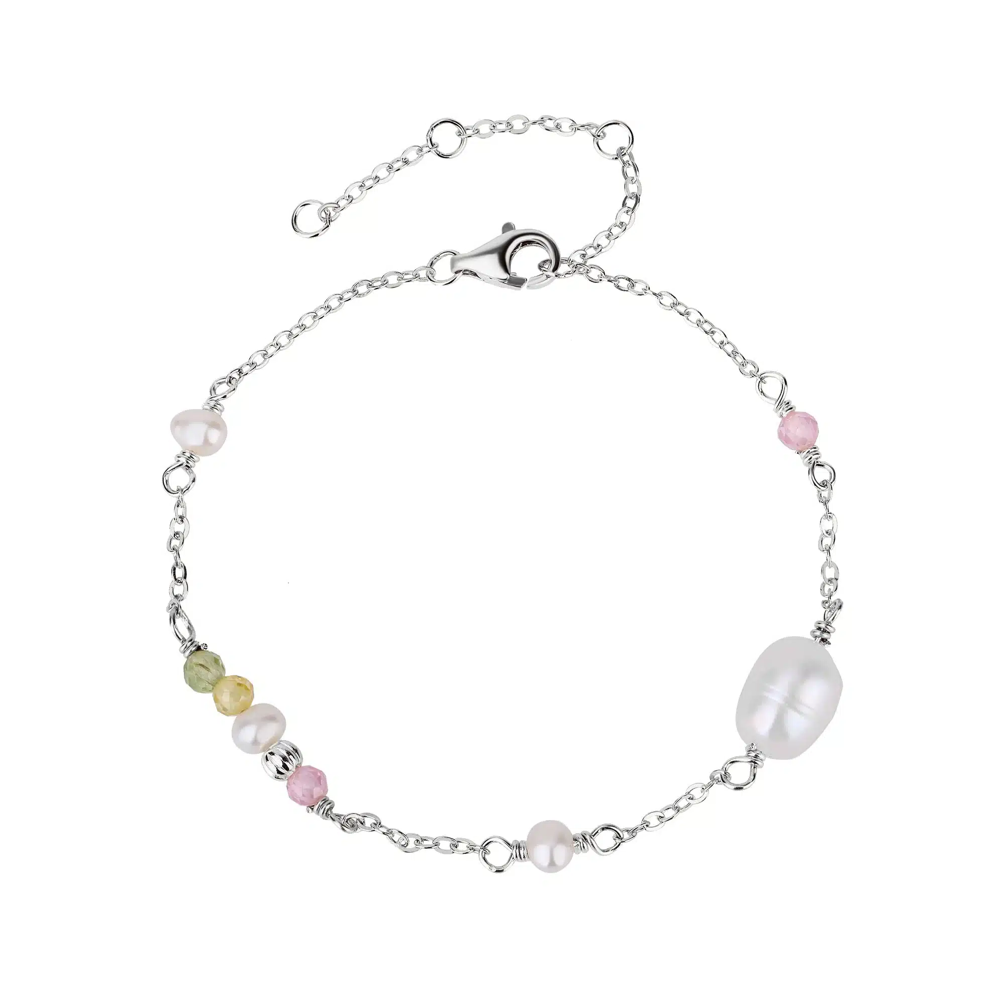 WiOGA Chika Armbånd Sølv B-8315-S