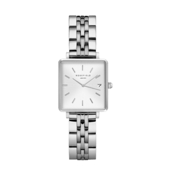 Rosefield The Boxy XS Silver QMWSS-Q020