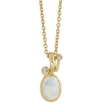 Rabinovich Elegant Opal Vedhæng 14 Karat Guld 80458145