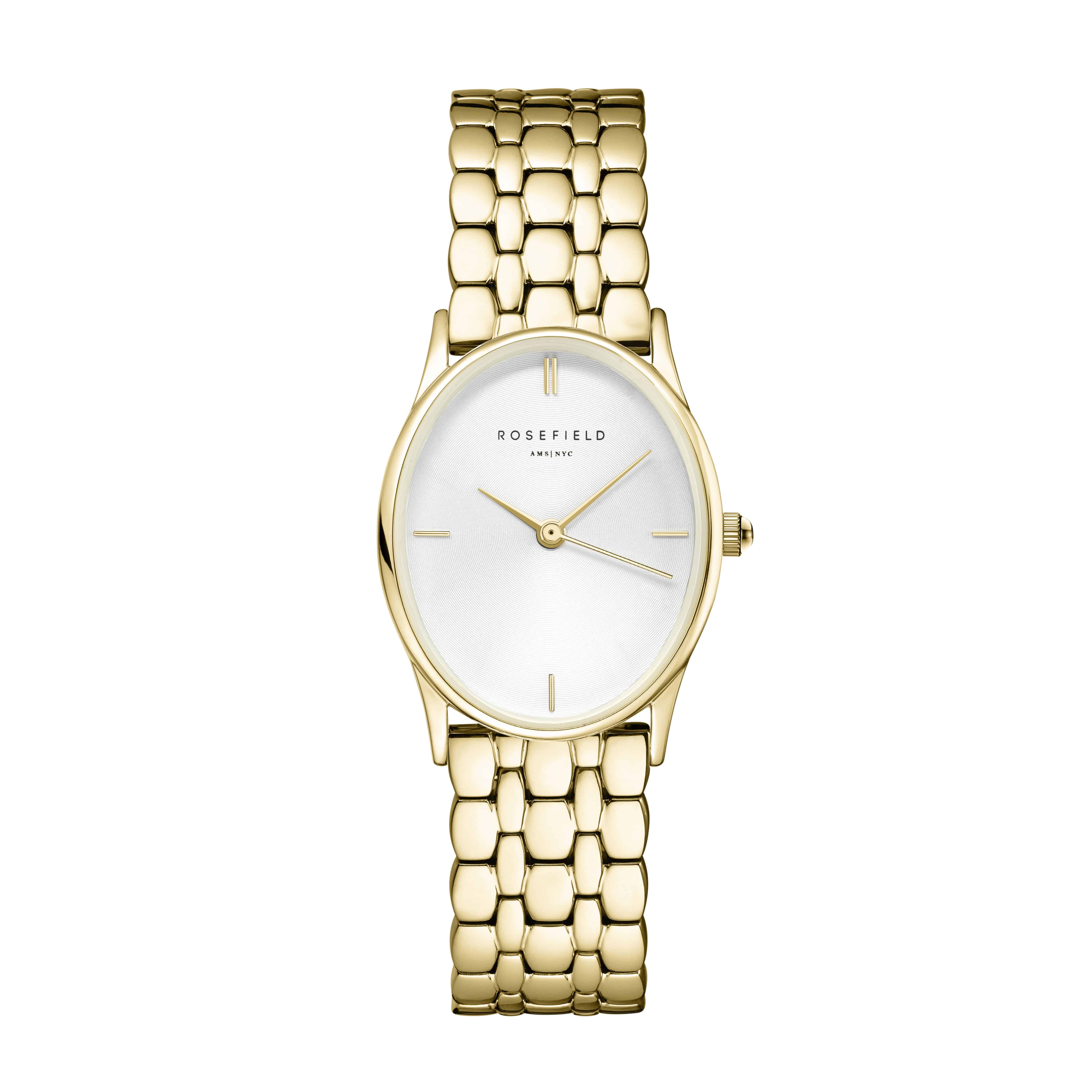 Rosefield The Oval Pearl Gold OWGSG-OV01